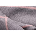 thumbnail image 4 of Foulard d'Hiver pour Femme Chaude Pashmina Châle Enveloppant avec Pompon à Carreaux Réversible, 4 of 5