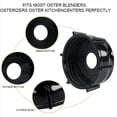 thumbnail image 4 of 3Pcs 4902-003 Blender Jar Bottom for and Osterizer Blenders, Premium Blender Replacement Parts (Black),3 x Base,Black, 4 of 6