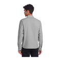 thumbnail image 2 of MERCER+METTLE Unisex Long Sleeve Stretch Woven Shirt | Lightweight Button Up for Men & Women, Business Casual Shirt - Gusty Grey End On End 2XL, 2 of 4
