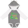 thumbnail image 3 of Inktastic My Mema Loves Me Grandson Dinosaur Boys Long Sleeve Baby Bodysuit, 3 of 5