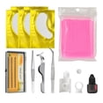 thumbnail image 2 of 8 Unids / Set de Ejercicios de Extensión de ñas Postizas, de Herramientas de Entrenamiento de Injerto de ñas de Maquillaje - Rosado Yinane kit de extensión de pestañas, 2 of 8
