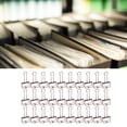 thumbnail image 4 of 30Pcs Pinces à Liant Métallique 2 Pouces, Conception Creuse, Serrage Fort, Petites Pinces à Liant Multi-Usages pour Billets de Notes, 30 Pièces, pour Documents Papiers Vêtements et Plus, 4 of 8