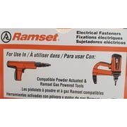 Ramset 3/8 Threaded Rod Hanger w/Premium PowerPoint Pin Box of 100~38TRHSS10