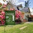 thumbnail image 2 of Mental Health Awareness Month Garden Flag Decoration Yard Farmhouse Double Sided Holiday Party Outdoor Camping Decor Flags 12x18in, 2 of 7