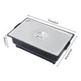 thumbnail image 2 of 500W 9L Electric Chafing Dish Food Warmer Buffet Server Adjustable Temperature Food Container W/Lid, 2 of 16