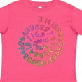 thumbnail image 4 of Inktastic Pi Day Pi Numerals in Rainbow Spiral Boys or Girls Toddler T-Shirt, 4 of 5