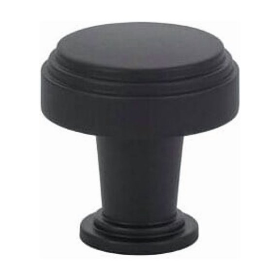 Emtek Flat Black Knob 86432US19 86432US19