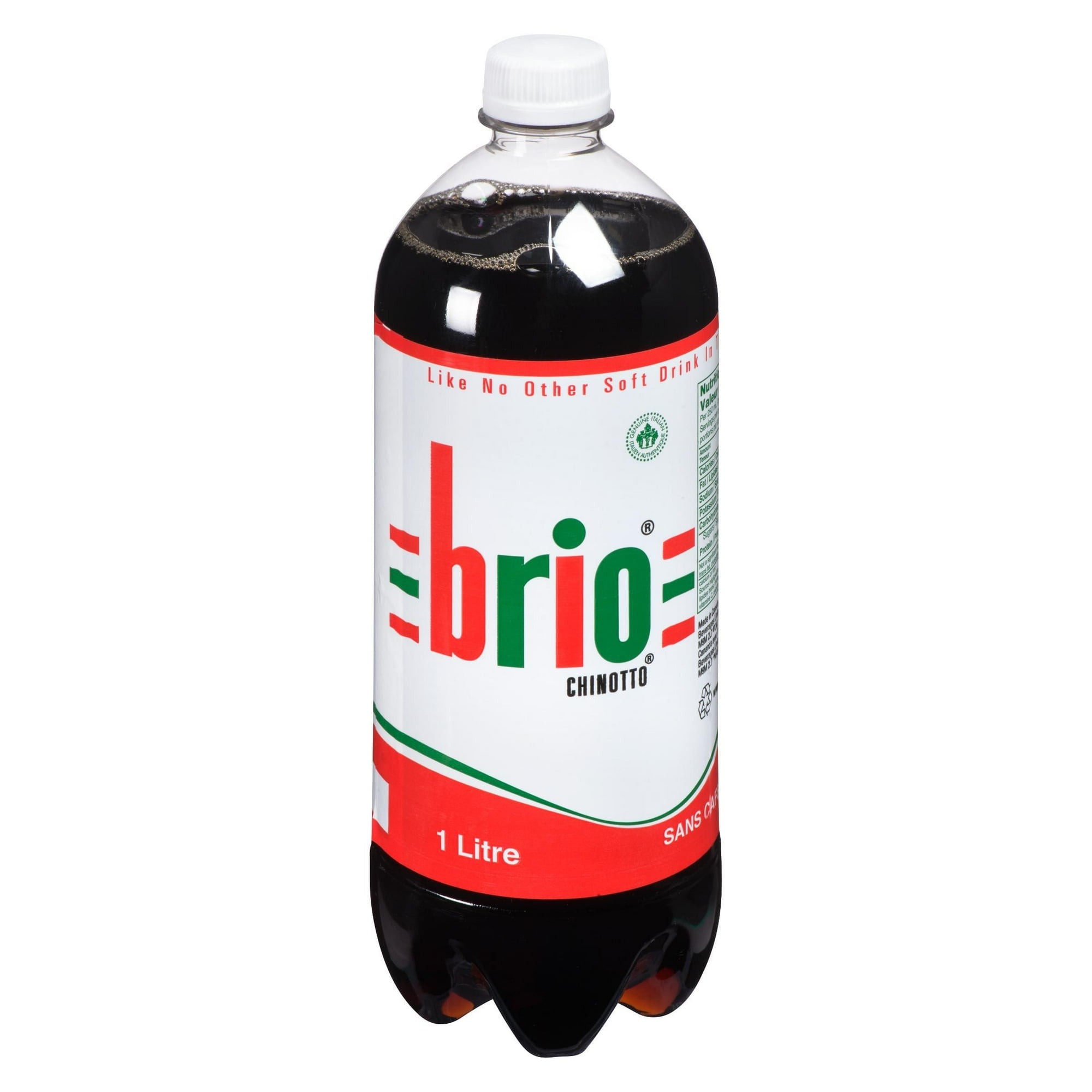 Brio Chinotto Carbonated Soft Drink, 1 L