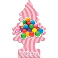 thumbnail image 2 of LITTLE TREES Car Air Freshener Hanging Tree Provides Long Lasting Scent for Auto or Home BUBBLE GUM Scent, 24 count, 2 of 5