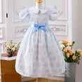 thumbnail image 1 of Robe d'Été Élégante à Imprimé Floral pour Filles avec Col Rond et Manches pour Fête d'Anniversaire, 1 of 5