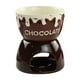 thumbnail image 1 of Olla para fondue de chocolate, taza para derretir, regalos de boda, juego de fondue para servir queso, mantequilla marrón, 1 of 9