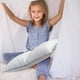 thumbnail image 5 of Núcleo de almohada para hotel y hogar | Almohada infantil hipoalergénica de tela de encaje suave | Transpirable, absorbente, lavable, cómoda y de soporte | 30x50 cm | 1 unidad, 5 of 9