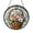 Acrylic 3.5 Inch, variant on Easter Basket Spring Glass Suncatcher Round Window Hanging, Cheerful Seasonal Decor Gift for Mom Grandma