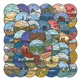 thumbnail image 1 of Stickers Funimost 50 piezas de estados de EE. UU. de vinilo impermeables, 1 of 7