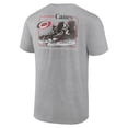 thumbnail image 3 of Men's Heather Gray Carolina Hurricanes Glory Skates T-Shirt, 3 of 3