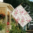 thumbnail image 3 of Spring Summer Multicolored Flower Leaves Garden Flag 28x40 Inch Double Side for Outdoor Courtyard Garden Decor Flowers Welcome Holiday Flag for Outside Decoration, 3 of 6