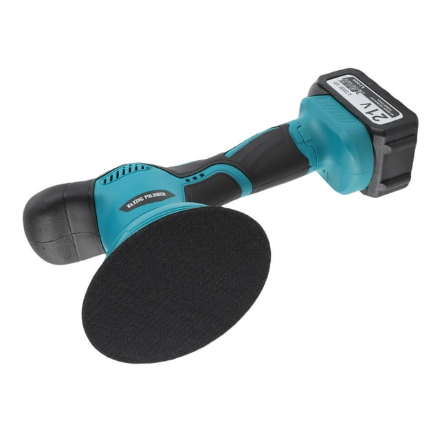 Orbital Car Detailing Kit, Cordless Car Polisher 6 Inch Maximum 5500 RPM for Waxing and Wax Removal US Plug 100-240V