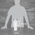 thumbnail image 3 of Stanley Vaso de Acero Inoxidable - Botella de Agua Aislada al Vacío para el Hogar y el Coche Vaso Reutilizable con Pajita Resistente a las Fugas Flip Frío durante 12 Horas o Helado durante 2 Días, 3 of 9