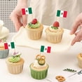 thumbnail image 4 of Country Flag Toothpicks | Cake and Burger Decorative Sticks | Flags for Themed Meals, 4 of 5
