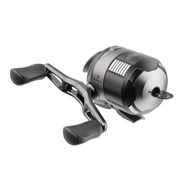 Zebco Omega Pro Spincast Fishing Reel, Size 20 Reel, Dual Ceramic Pickup Pins, SolidBrass