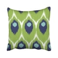 thumbnail image 1 of BSDHOME Green Abstract Ikat Design For All And Purposes Blue Aztec Beautiful Bedding Classic Pillowcase Cover 16x16 inch, 1 of 1