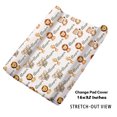 thumbnail image 4 of Custom Bedding Set,Personalized Name Baby Bedding Set,Lion Giraffe Theme Bedding 5 Pcs-Blanket Fitted Sheet Changing Pad Cover Wall Art,Ideal Nursery Decor Gift for Baby Girls Boys, 4 of 8