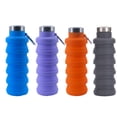 thumbnail image 5 of Taza plegable portátil de silicona de grado alimenticio, 500 ml, tetera deportiva creativa, taza de agua de descompresión telescópica para exteriores, 5 of 5
