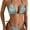 Design (447), variant on Women Ribbed Thong Bikini Set Brazilian Sexy Swimsuit Padded String Beach