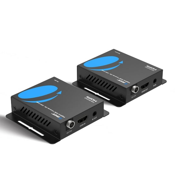 OREI HDMI Extender Over Single CAT6A/CAT7 Cable Uncompressed 1080p @ 60Hz With IR - Up to 196 Ft