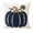A002- B, variant on Pumpkin Throw Pillow Cover, Textured Embroidered White Pumpkin Decor Design, for Fall Halloween Decor Home Couch Porch, Holiday Gift for Family Friends, Soft Linen Blend, 18X18