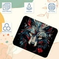 thumbnail image 3 of Wolf Printed Non-Slip Rubber Bottom Gaming Mouse Pad 8.3x9.8 Inch Square Office and Gaming Mouse Mat, 3 of 6