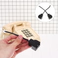 thumbnail image 2 of Miangastore 2Pcs Rj11 Adapter Telephone Line Adapter Telephone Splitter Adapters Telephone Supplies, 2 of 8
