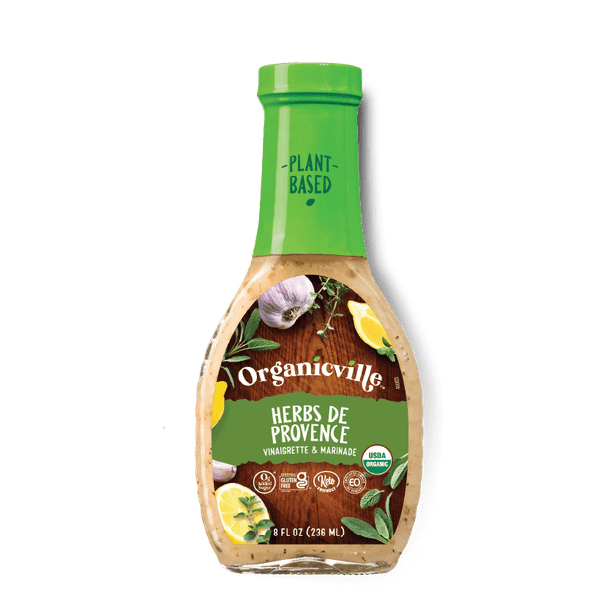 Organicville Herbs De Provence Vinaigrette And Marinade, 8 Oz Pack