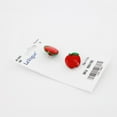 thumbnail image 2 of La Vogue Shank Button — 15 mm, Apple Motif, 2 of 2