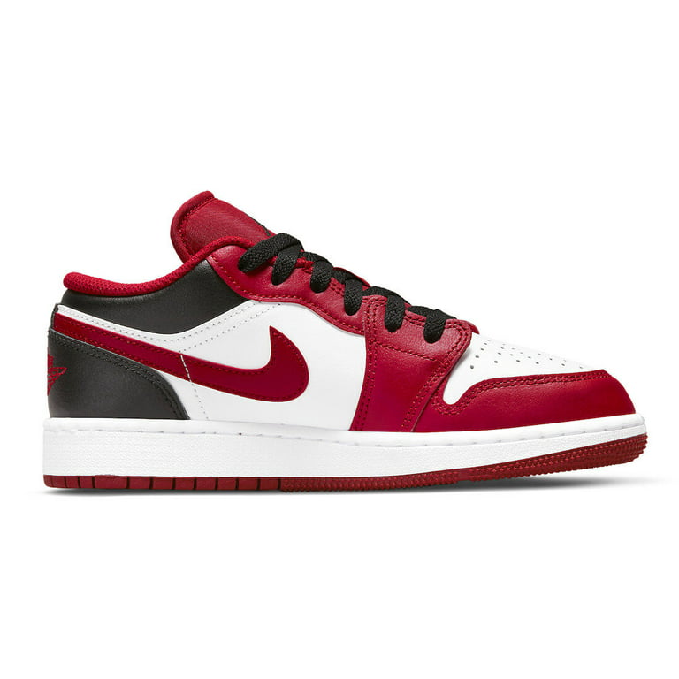 Jordan AIR JORDAN 1 LOW - Zapatillas - gym red/white/black/rojo 