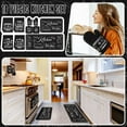 thumbnail image 2 of Set de decoración de cocina estilo farmhouse Fourluoo de 10 piezas en negro, 2 of 7