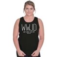 thumbnail image 4 of WWJD What Would Jesus Do Tank Top T Shirts Men Women Brisco Brands S, 4 of 6