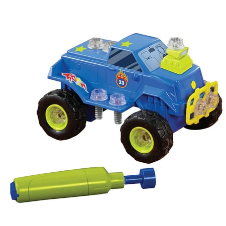 UPC: 0086002041326 | Educational Insights Design & Drill Power Play Vehicles Monster Truck Toy with Electric Drill Preschool STEM & Take Apart Building Toy Boys and Girls Ages 3 4 5+