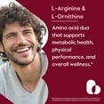 thumbnail image 4 of L-Arginine-L-Ornithine 500-250 (120 Vegetarian Capsules)-No Stearates-No Fillers-Vegan-Non GMO-Gluten Free-No Calcium Silicate, 4 of 7