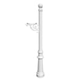 thumbnail image 3 of QualArc LPST-804-BL Lewiston Post only, with support brace, decorative fluted base and ball finial i, 3 of 3