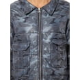 thumbnail image 4 of Women Camouflage Stylish Casual Bomber Jacket, 4 of 5