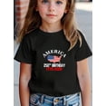 thumbnail image 6 of [Slim Fit Size Up Suggested] 250th America US 250 Years Birthday July 4th T-Shirt for Kids, 6 of 6