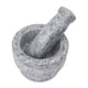 thumbnail image 1 of Tazón para triturar hierbas, molinillo de piedra para ajo, tazón de molienda duradero, trituradora, tazón triturador de granito, valor excepcional, 1 of 8