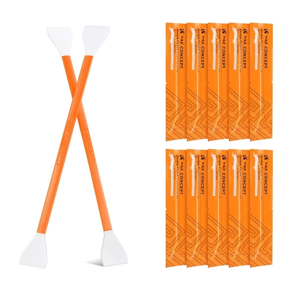 K&F CONCEPT 16mm APS-C Sensor Cleaning Kit, Mirrorless Digital Camera Lens Cleaner Kit - 10 X Double-Tipped Sensor Cleaning Swabs for APS-C Type CMOS & CCD Sensors