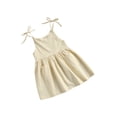 thumbnail image 3 of goowrom Robe d'Été Sans Manches Couleur Unie avec Poche, 3 of 7