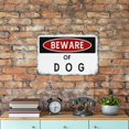 thumbnail image 5 of Beware of Dragon Vintage Metal Tin Sign Decor Retro Funny Aluminum Sign For Home Garage, Basement Wall Decorations, 5 of 5