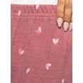 thumbnail image 6 of Fruit of the Loom Women's Soft & Breathable V-Neck Short Sleeve Top & Pajama Pant Set, Sizes S-4X, 6 of 10