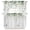 Sage Green, variant on 3 Pieces Swag Kitchen Curtains Set, Eucalyptus Valance Swag & Small Window Tier Curtain 24 Inches Long, Butterfly Sage Green Leaf Farmhouse Plant 56" x 36" Valance Topper Drapes for Cafe/Bedroom