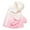 Pink, variant on Girls Hooded Jacket Spring Fall Gradient Heart Print Zipper Outerwear Versatile Casual Coat for Kids Outdoor Activities Lightweight Windproof Top Girls Hooded Jacket