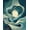 Blue, Pattern 2, variant on ODIKA 4'x6' Machine Washable Non-Slip Area Rug, Floral Vine Cushioned High Traffic Rug, Gray, 84850